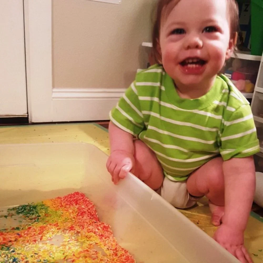 Rainbow Rice | 10 Color MEGA PACK | Sensory Bin